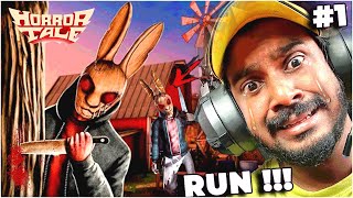 ESCAPE FROM  🐰 RABBIT KILLER 🔪 | HORROR TALES | PART 1  😱😰 #horrorgaming #gameplay #horrorstories