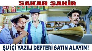Sakar Şakir Türk Filmi | Şakir, Veresiye Defterini Satıyor!