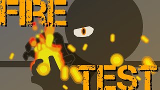 Fire effect test (STICK NODES)