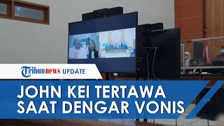 John Kei, Pelaku Pembunuhan Berencana Tertawa Saat Dengar Vonis 15 Tahun Penjara