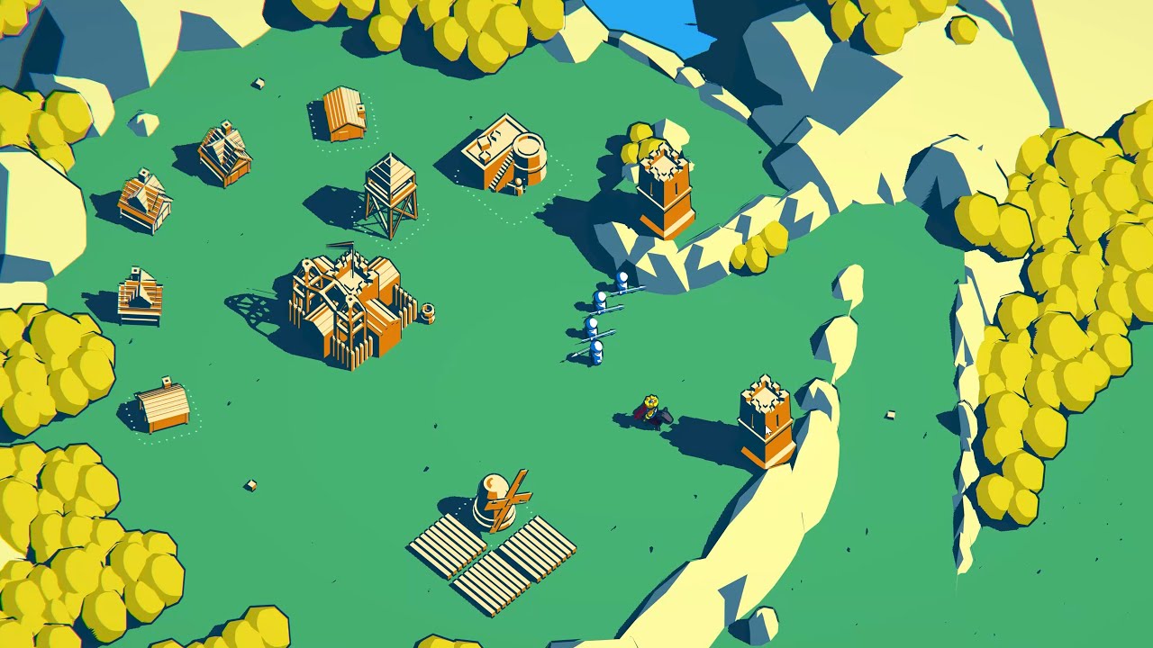 Thronefall Gameplay Pc Uhd Youtube