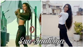 Sun Saathiya dance Cover by Nibha Das @ShraddhaKapoor24x7  @varundhawan