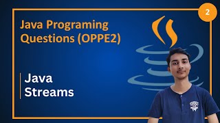 Java Stream Programing Question | iitm java oppe2 pyq