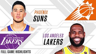 Phoenix Suns at Los Angeles Lakers | December 21, 2021 | Full Game Highlights
