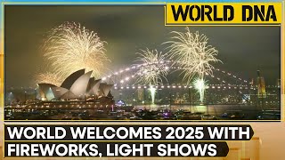 World Welcomes New Year 2025 With Stunning Fireworks \u0026 Drone Light Shows  | World DNA LIVE