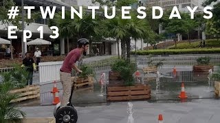 Perkins Twins #TwinTuesdays - Segway to Twin Tuesdays