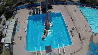 Lysanne Richard - 22 meters high dive - Parc Jean-Drapeau