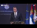 h.e. mr aleksandar vučić president of serbia