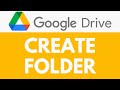 How To Create Folder in Google Drive | Set Up a New Folder | Google Drive Tutorial