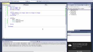 Simple Function in VB - VB Console