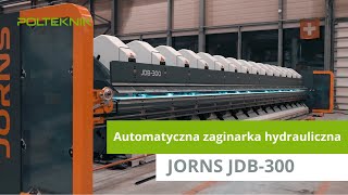 JORNS JDB-300 Automatyczna zaginarka hydrauliczna