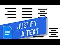 How To Justify Text In Google Docs