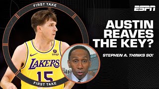 Stephen A. points to Austin Reaves as a key to the Lakers' success 🔑 | First Take YouTube Exclusive