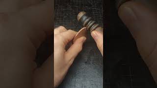Mushroom #5 - Leather Tutorial #shorts