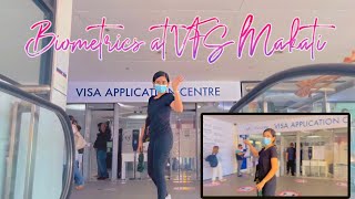 Biometrics at VFS Global Makati #australiavlog #australianvisa2022