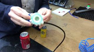 Aluminum Beverage Cans Vacuum Test - VMECA Magic Gripper