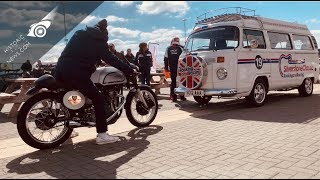 1958 Norton Manx 350cc Start Up 'Loud' Silverstone 2019