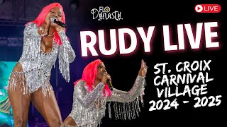 Rudy Live St. Croix Carnival Festival Village 2024 - 2025 Madras Mas Night #usvi