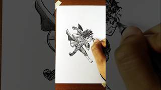 Speed drawing Okarun with AR Drawing App 😳 #shorts #anime #drawing