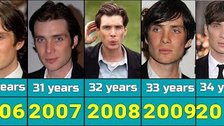 Cillian Murphy from 1998 to 2023