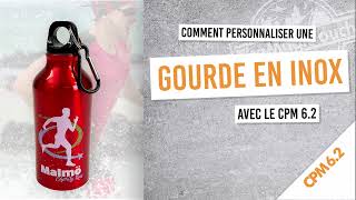 Personnaliser une gourde en inox