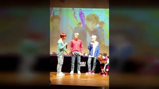 170930 BTS chơi trò high note tại Sinchon fansign