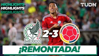 HIGHLIGHTS - México vs Colombia | Amistoso Internacional | TUDN