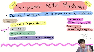 Implementing a Support Vector Machine Model using LIBSVM or Scikit-Learn