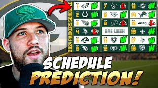 Reacting to the Packers 2024 Schedule Release | Predicting W/L!