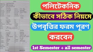 কারিগরি শিক্ষা অধিদপ্তরে স্টাইপেন্ড এমআইএস সফটওয়্যার উপবৃত্তির জন্য আবেদন ফরম(SAF) পুরনের নিয়মাবলি