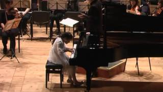 Marika Kukhianidze 10 Years Old - Beethoven 1st Concerto 2nd - 3rd Movements. 2013 May.