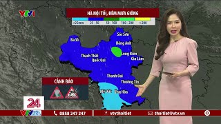 Dự báo thời tiết 11h30 - 28/05/2024 | Hà Nội tối, đêm mưa giông | VTVWDB