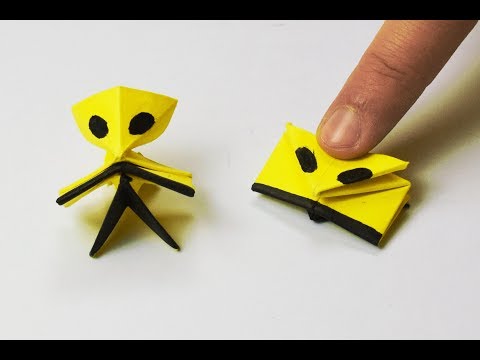 How to make a paper Alien? (Jumping) How to make a paper Alien? (Jumping)