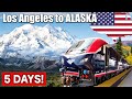 🇺🇸5 DAYS Los Angeles to Alaska by American Luxurious Train