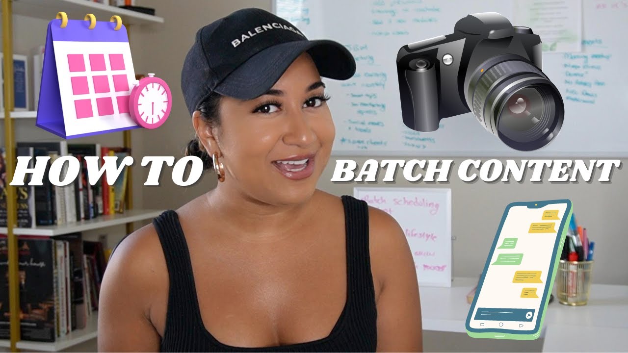 How To Batch Content Content Planning Social Media Manager Tips