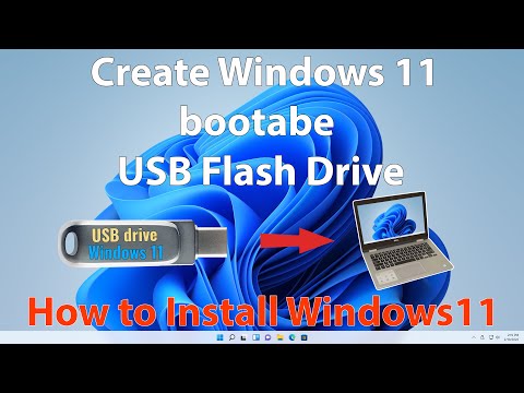 How to Create a Windows 11 Bootable USB Drive and Install Windows 11