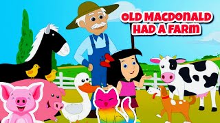 Old MacDonald Had a Farm | Old MacDonald Song | Magic Kids Tv | Nursery rhymes & Kids Song