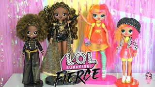 LOL Surprise OMG Fierce Dolls Royal Bee and Neonlicious Unboxing and Review #lolsurprise