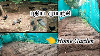 💥வீட்டு தோட்டம்🏡New home garden 🌱கோழி வளர்ப்பு/புதிதாக தொடங்கப்பட்டது #garden #iyarkaivalviyal