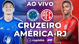 PÊNALTIS 🔥 CRUZEIRO X AMÉRICA-RJ AO VIVO | COPINHA AO VIVO COM IMAGENS DO ESTÚDIO | CRUZEIRO SUB-20