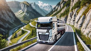 POV Truck Driving DAF XF 480 2025