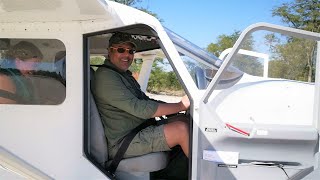 Safari Air bush flight from Ker \u0026 Downey Botswana Kanana Camp to Shinde Camp - Life of a Bush Pilot