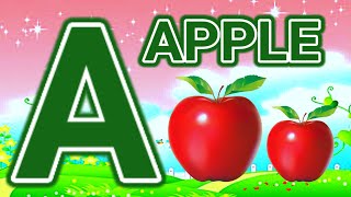 A for Apple🍎, phonics song, abc song, abcd song, kids abcd, a se anar, english alphabets, abc poem