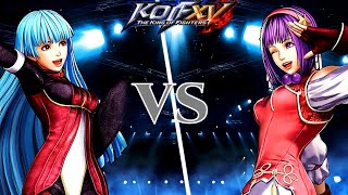 【KOF15】Kula vs Athena クーラ vs 麻宮アテナ THE KING OF FIGHTERS 15 ザ・キング・オブ・ファイターズ 15