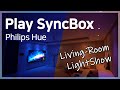 Living-Room Light Show with Philips Hue : Dolby Atmos Demo Video