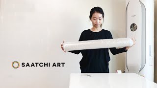 Selling an artwork from Seoul to New york! 뉴욕으로 작품 판매하기 (Saatchi art) :: 손아영 작가