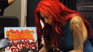 BRITTANYA SIGNING AUTOGRAPHS AT BANK SALE #STREETAPPROVED BOOTH