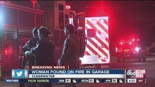 Fire critically injures Clearwater woman