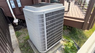 2011 Bryant Evolution 2 Stage Heat Pump - Startup/Shutdown (Cool Mode)