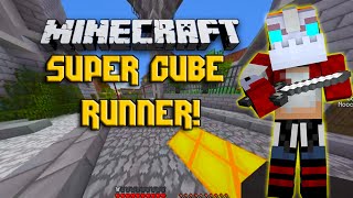 Minecraft SUPER CUBE RUNNER! Parkour Map w/Nooch!